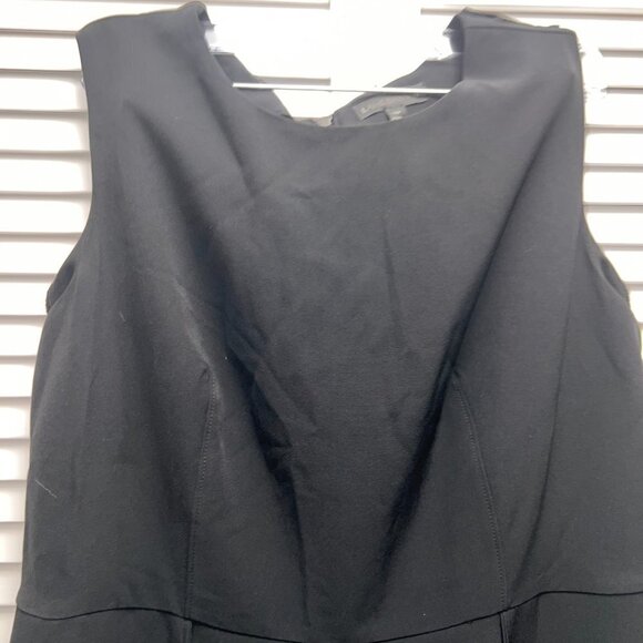 LANE BRYANT 14P Black Sleeveless, Wide Leg Jumpsuit - Picture 3 of 7